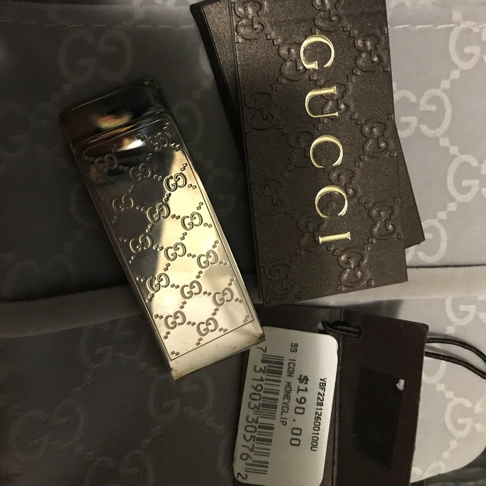 Authentic Gucci Money clip
